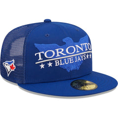 Toronto Blue Jays New Era Patriot Trucker 9FIFTY Snapback Hat | MLB Online