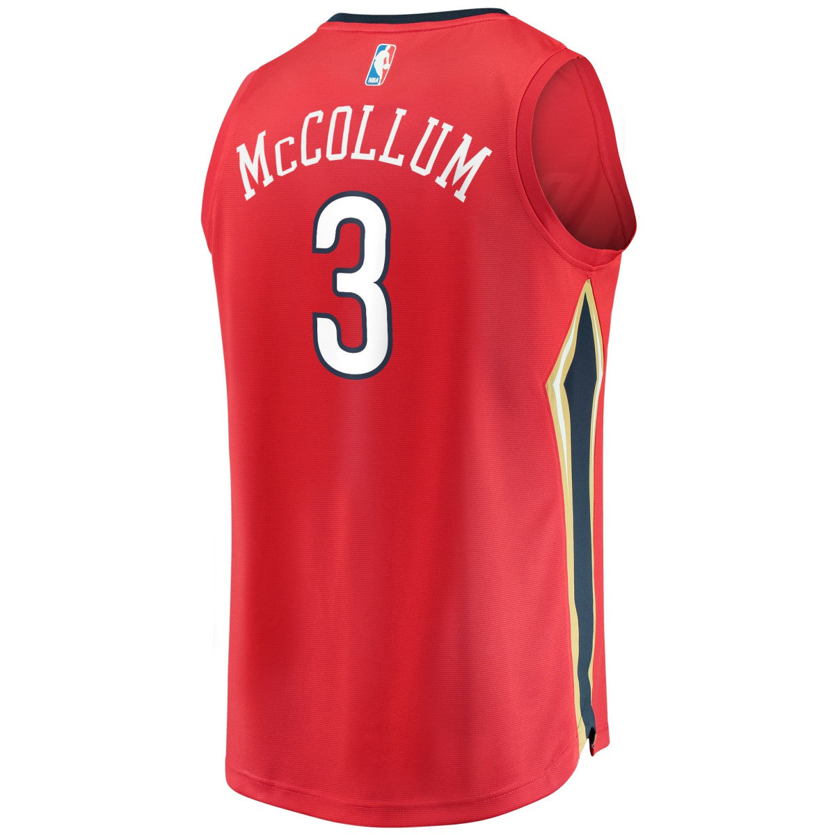 C.J. McCollum New Orleans Pelicans Youth Fast Break Replica Player Jersey Red New