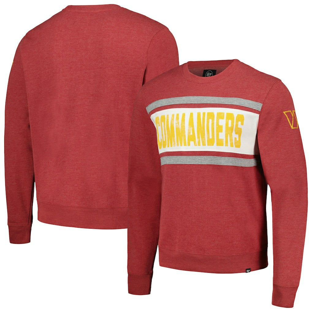 Washington Commanders 47 brand '47 Bypass Tribeca Pullover Sweatshirt