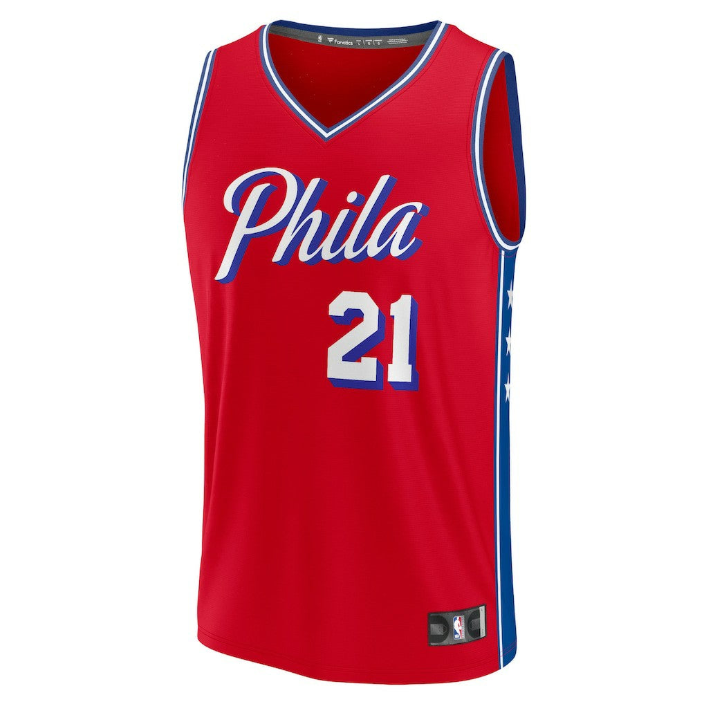 Joel Embiid Philadelphia 76ers Fast Break Replica Player Jersey Online