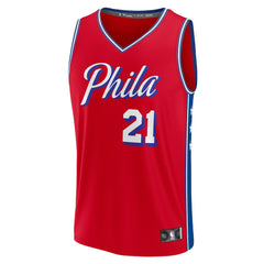 Joel Embiid Philadelphia 76ers Fast Break Replica Player Jersey Online
