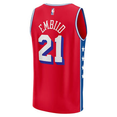 Joel Embiid Philadelphia 76ers Fast Break Replica Player Jersey Online