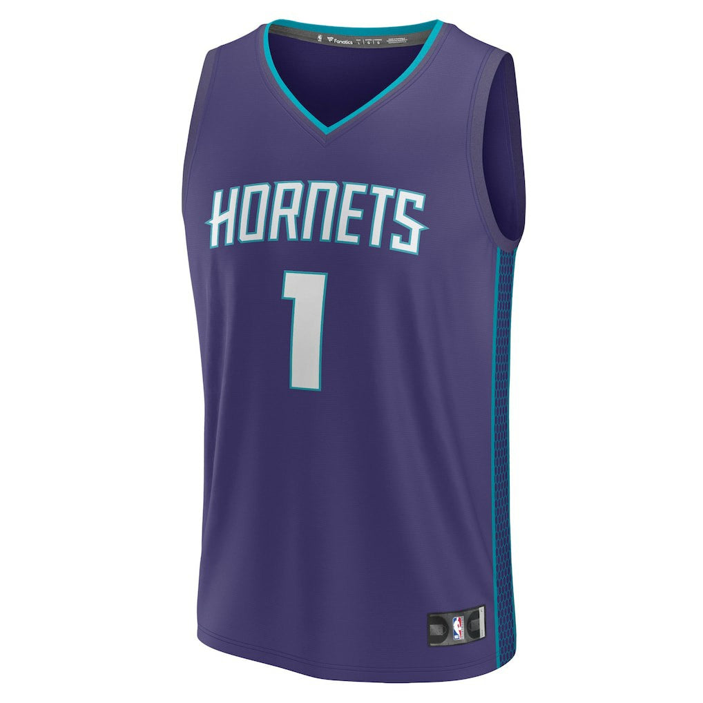 LaMelo Ball Charlotte Hornets Fast Break Replica Player Jersey Online