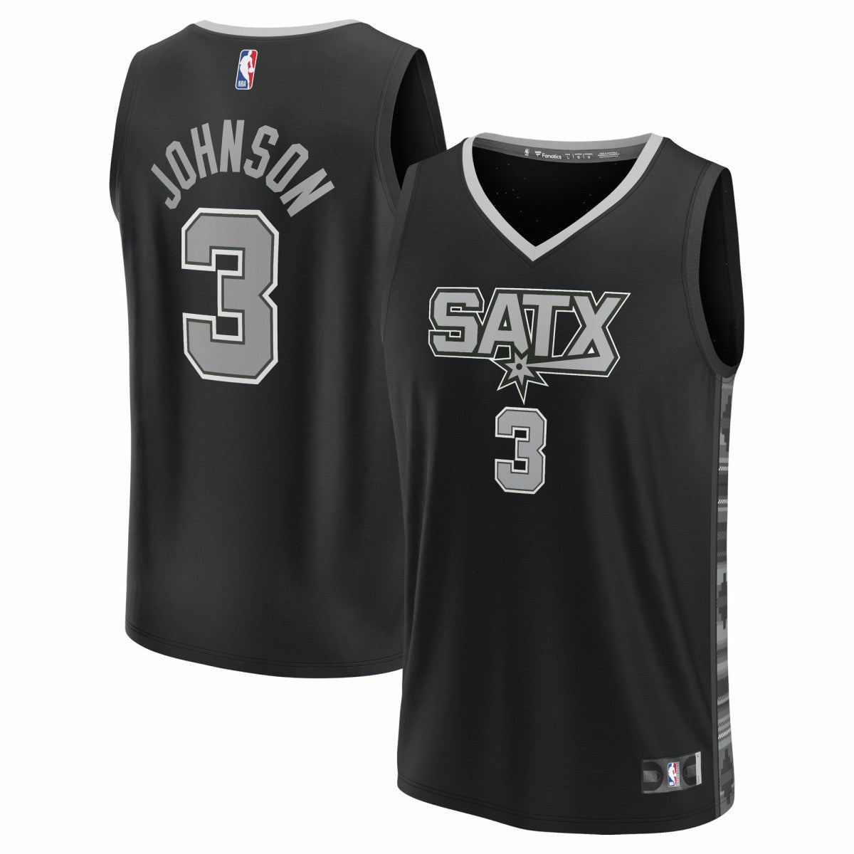 Keldon Johnson San Antonio Spurs Fast Break Replica Player Jersey On Sale