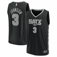Keldon Johnson San Antonio Spurs Fast Break Replica Player Jersey On Sale