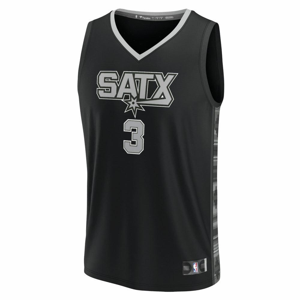 Keldon Johnson San Antonio Spurs Fast Break Replica Player Jersey On Sale