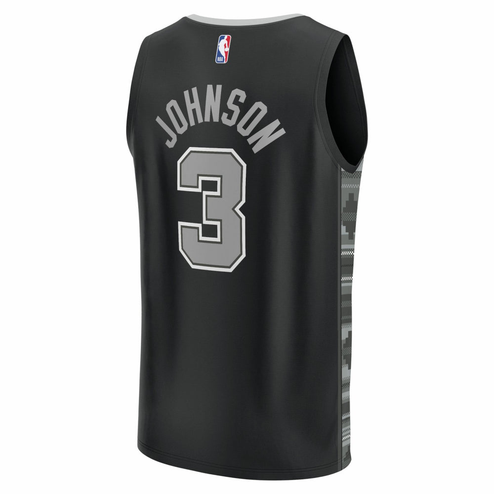 Keldon Johnson San Antonio Spurs Fast Break Replica Player Jersey On Sale