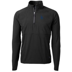 Los Angeles Dodgers Cutter & Buck Adapt Eco Knit Hybrid Recycled Quarter-Zip Pullover Jacket | MLB Discount