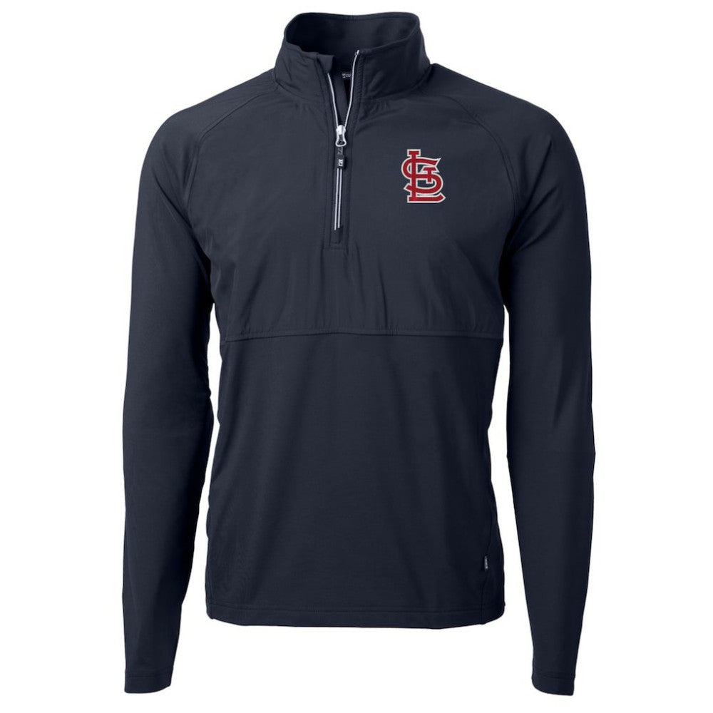 St. Louis Cardinals Cutter & Buck Adapt Eco Knit Hybrid Recycled Quarter-Zip Pullover Jacket | MLB Near me