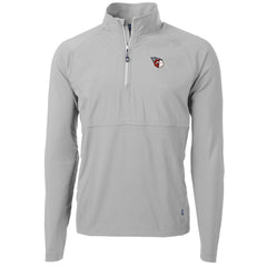 Cleveland Guardians Cutter & Buck Adapt Eco Knit Hybrid Recycled Quarter-Zip Pullover Jacket | MLB Discount
