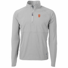 San Francisco Giants Cutter & Buck Adapt Eco Knit Hybrid Recycled Quarter-Zip Pullover Jacket | MLB US