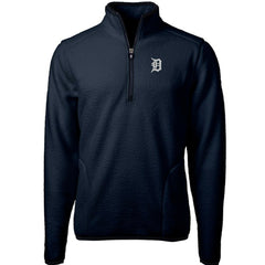 Detroit Tigers Cutter & Buck Cascade Eco Sherpa Fleece Quarter-Zip Pullover Jacket | MLB Online