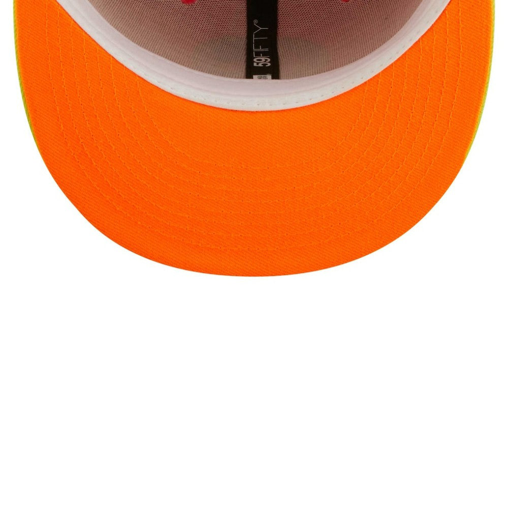 Boston Red Sox New Era   Lava Highlighter Combo 59FIFTY Fitted Hat | MLB For sale