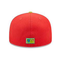 Los Angeles Dodgers New Era 1978 World Series  Lava Highlighter Combo 59FIFTY Fitted Hat | MLB New