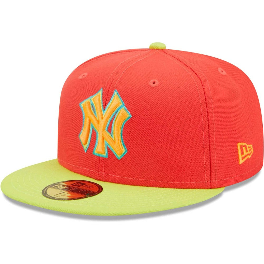 New York Yankees New Era   Lava Highlighter Combo 59FIFTY Fitted Hat | MLB US
