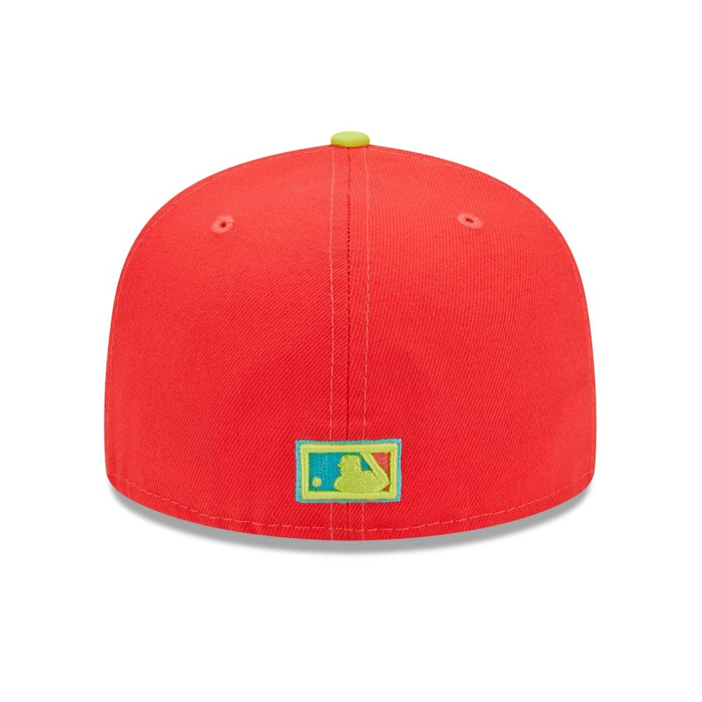 Athletics New Era 40th Anniversary Lava Highlighter Combo 59FIFTY Fitted Hat | MLB Shop