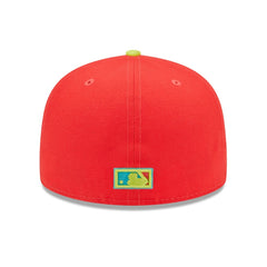 Washington Nationals New Era 2008 Inaugural Season  Lava Highlighter Combo 59FIFTY Fitted Hat | MLB Discount