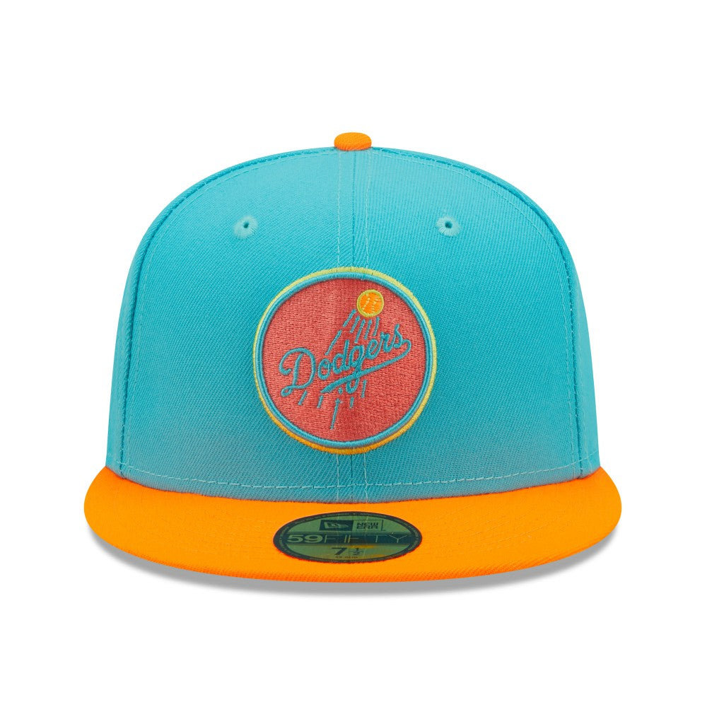 Los Angeles Dodgers New Era Vice Highlighter 59FIFTY Fitted Hat | MLB New