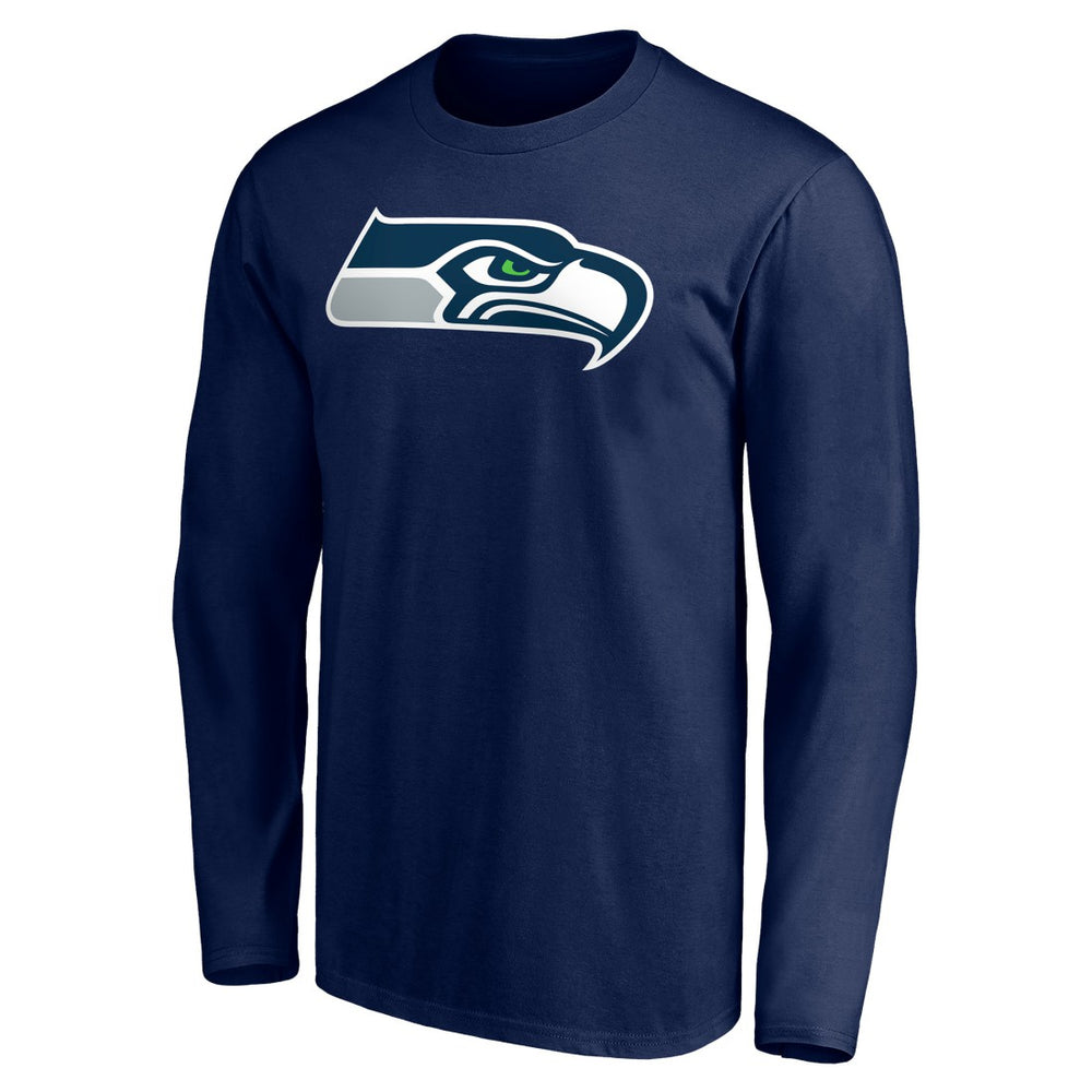 Seattle Seahawks  Team Authentic Personalized Name & Number Long Sleeve T-Shirt