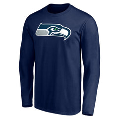 Seattle Seahawks  Team Authentic Personalized Name & Number Long Sleeve T-Shirt