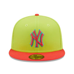 New York Yankees New Era Cyber Highlighter 59FIFTY Fitted Hat | MLB Outlet