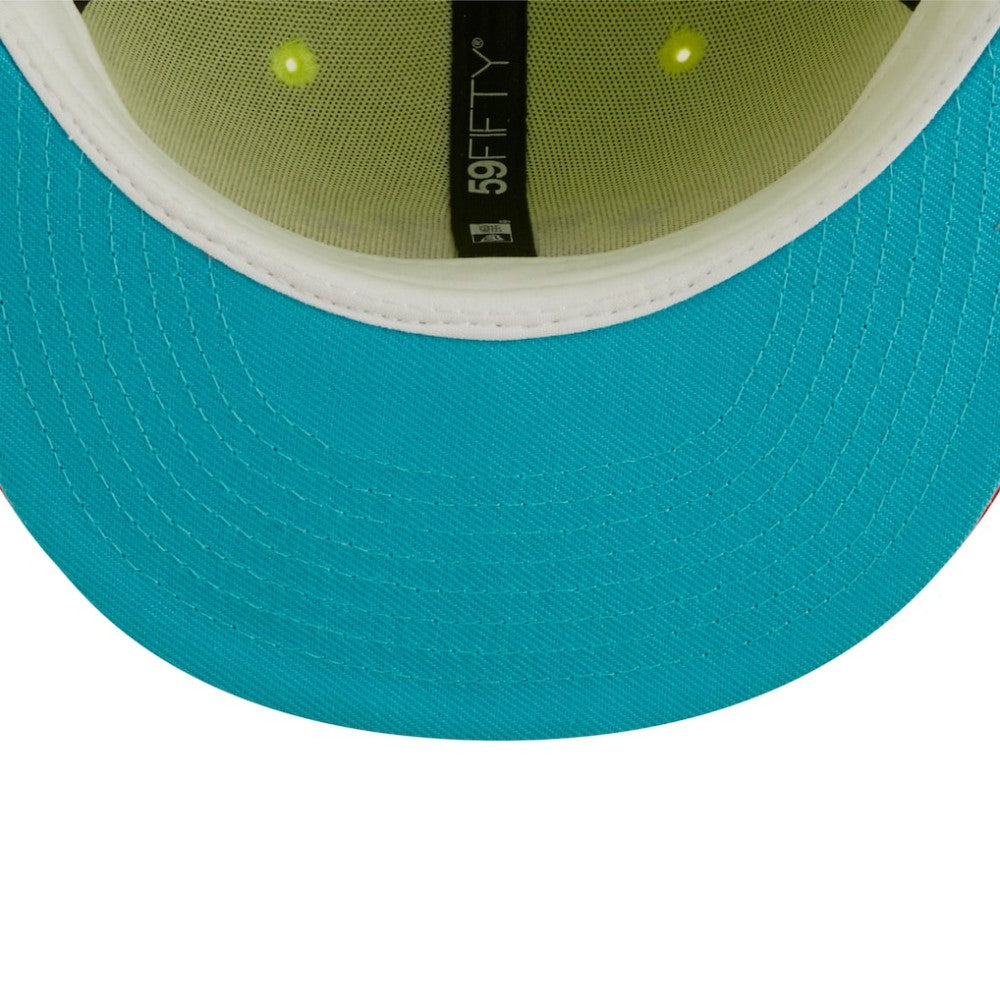 Washington Nationals New Era 2008 Inaugural Season Cyber Highlighter 59FIFTY Fitted Hat | MLB Shop