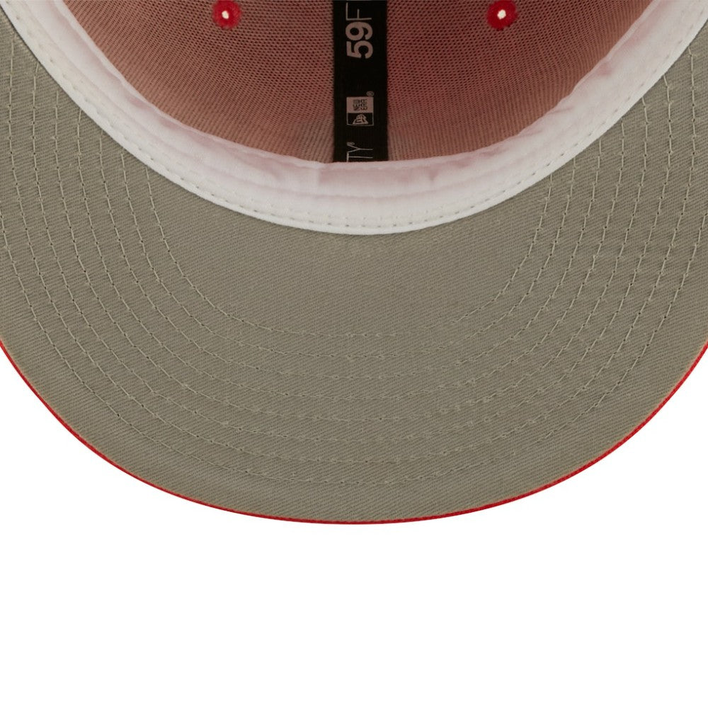 Chicago Cubs New Era Lava Highlighter Logo 59FIFTY Fitted Hat | MLB Online