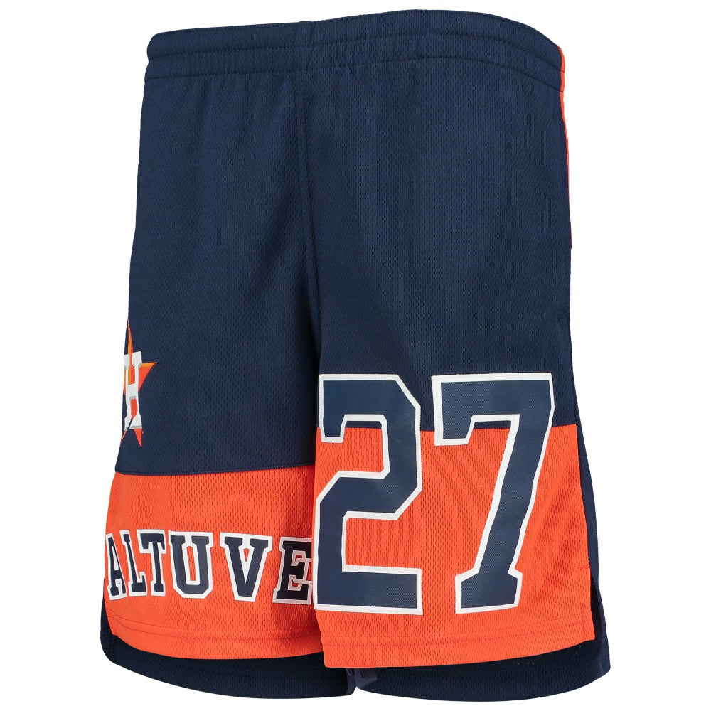 Jose Altuve Houston Astros Youth Pandemonium Name & Number Shorts | MLB New
