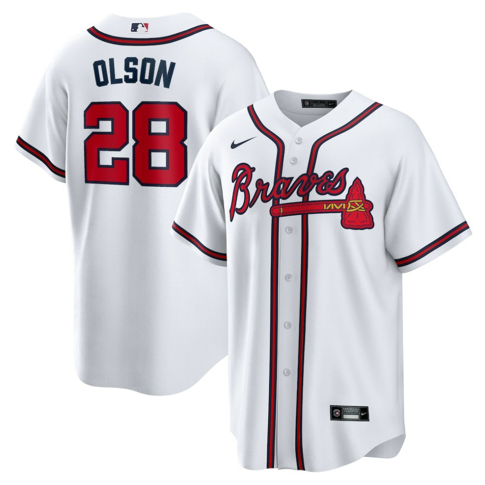 Matt Olson Atlanta Braves Nike Home Replica Player Jersey | MLB Outlet