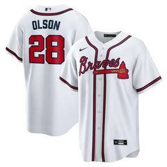 Matt Olson Atlanta Braves Nike Home Replica Player Jersey | MLB Outlet
