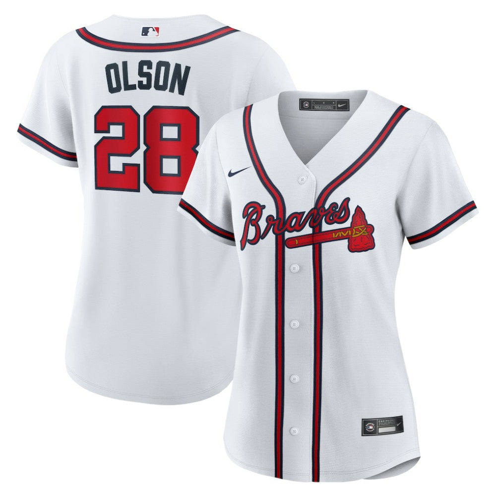 Matt Olson Atlanta Braves Nike Women's Home Replica Player Jersey | MLB Outlet