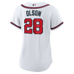 Matt Olson Atlanta Braves Nike Women's Home Replica Player Jersey | MLB Outlet