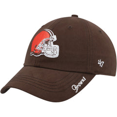 Cleveland Browns 47 brand '47 Women's Miata Clean Up Primary Logo Adjustable Hat