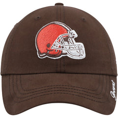 Cleveland Browns 47 brand '47 Women's Miata Clean Up Primary Logo Adjustable Hat