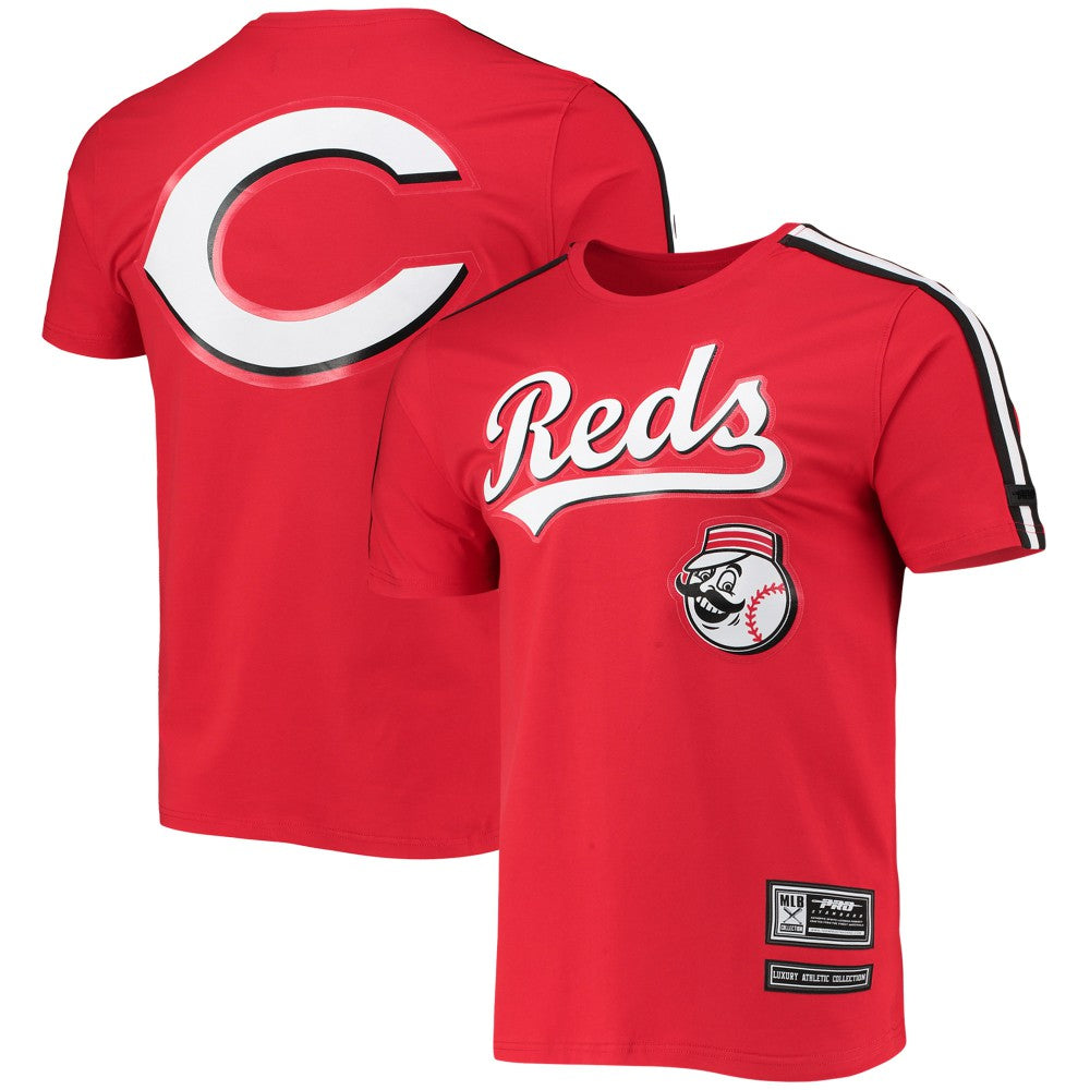 Cincinnati Reds Pro Standard Taping T-Shirt | MLB Discount