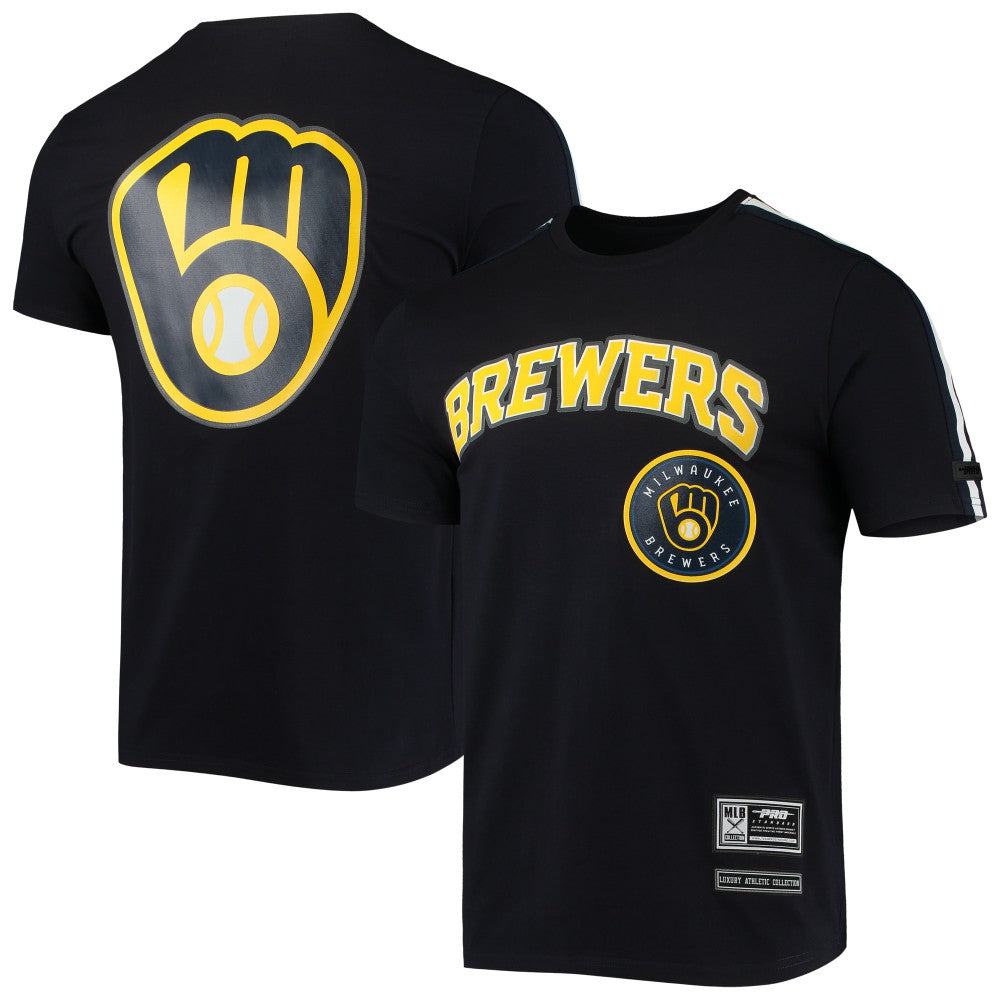 Milwaukee Brewers Pro Standard Taping T-Shirt | MLB For sale