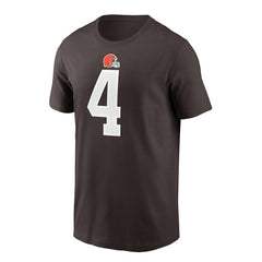 Cleveland Browns Nike Deshaun Watson  Player Name & Number T-Shirt