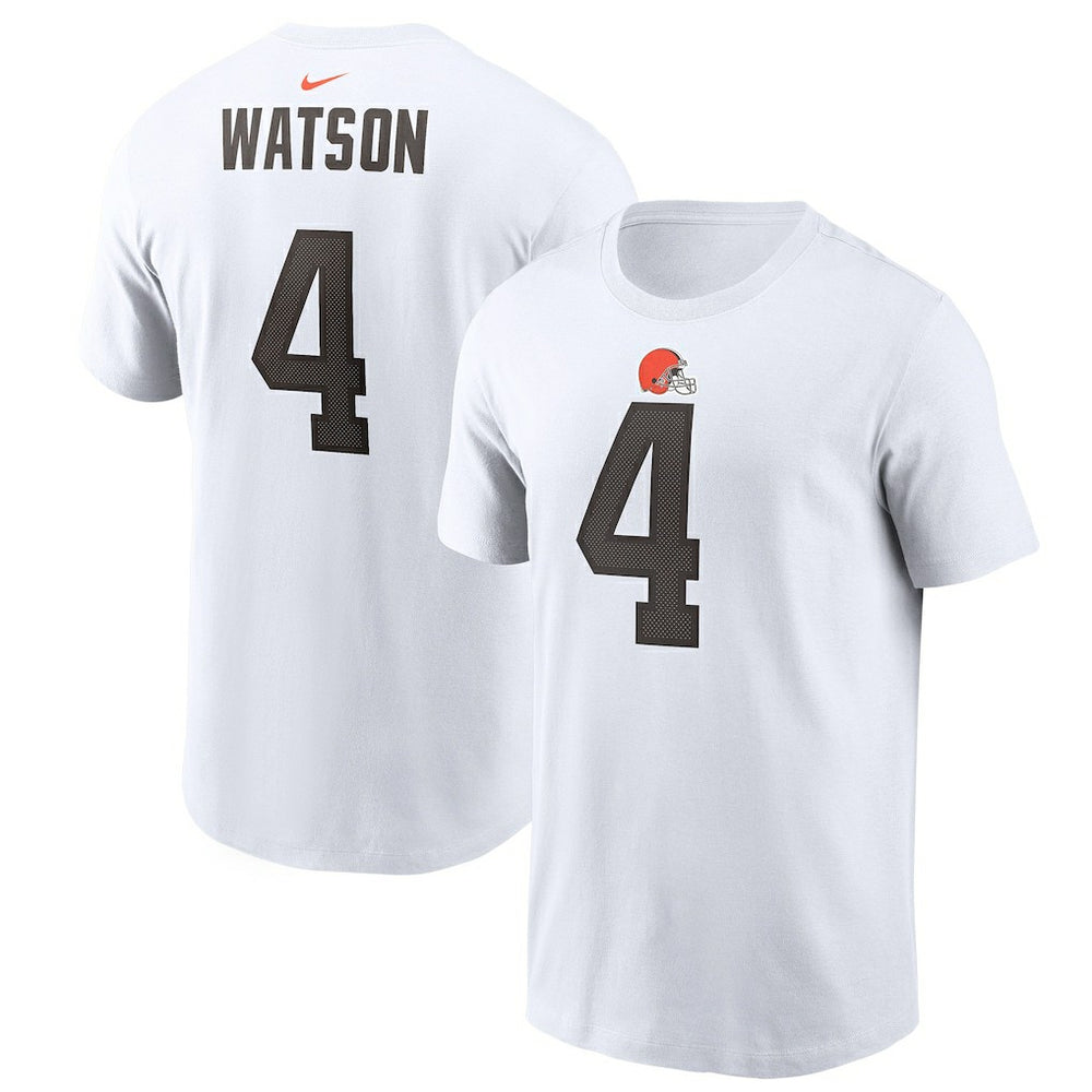 Cleveland Browns Nike Deshaun Watson  Player Name & Number T-Shirt