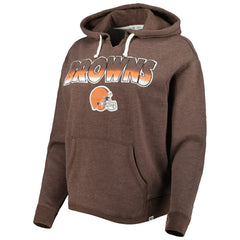 Cleveland Browns 47 brand '47 Women's Color Rise Kennedy Pullover Hoodie