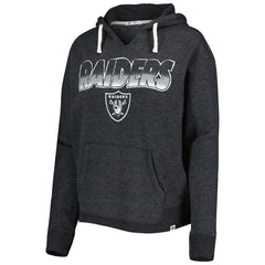 Las Vegas Raiders 47 brand '47 Women's Color Rise Kennedy Notch Neck Pullover Hoodie