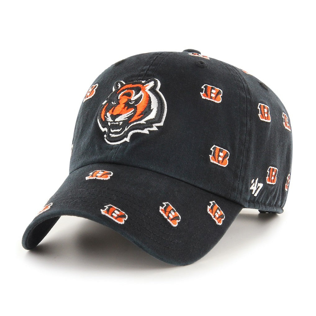 Cincinnati Bengals 47 brand '47 Women's Confetti Clean Up Adjustable Hat