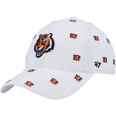 Cincinnati Bengals 47 brand '47 Women's Confetti Clean Up Adjustable Hat