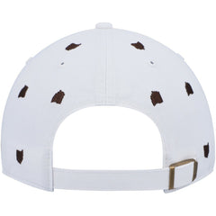 Cleveland Browns 47 brand '47 Women's Confetti Clean Up Logo Adjustable Hat