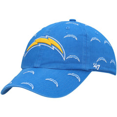 Los Angeles Chargers 47 brand '47 Women's Confetti Clean Up Adjustable Hat