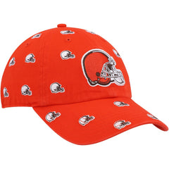Cleveland Browns 47 brand '47 Women's Confetti Clean Up Logo Adjustable Hat