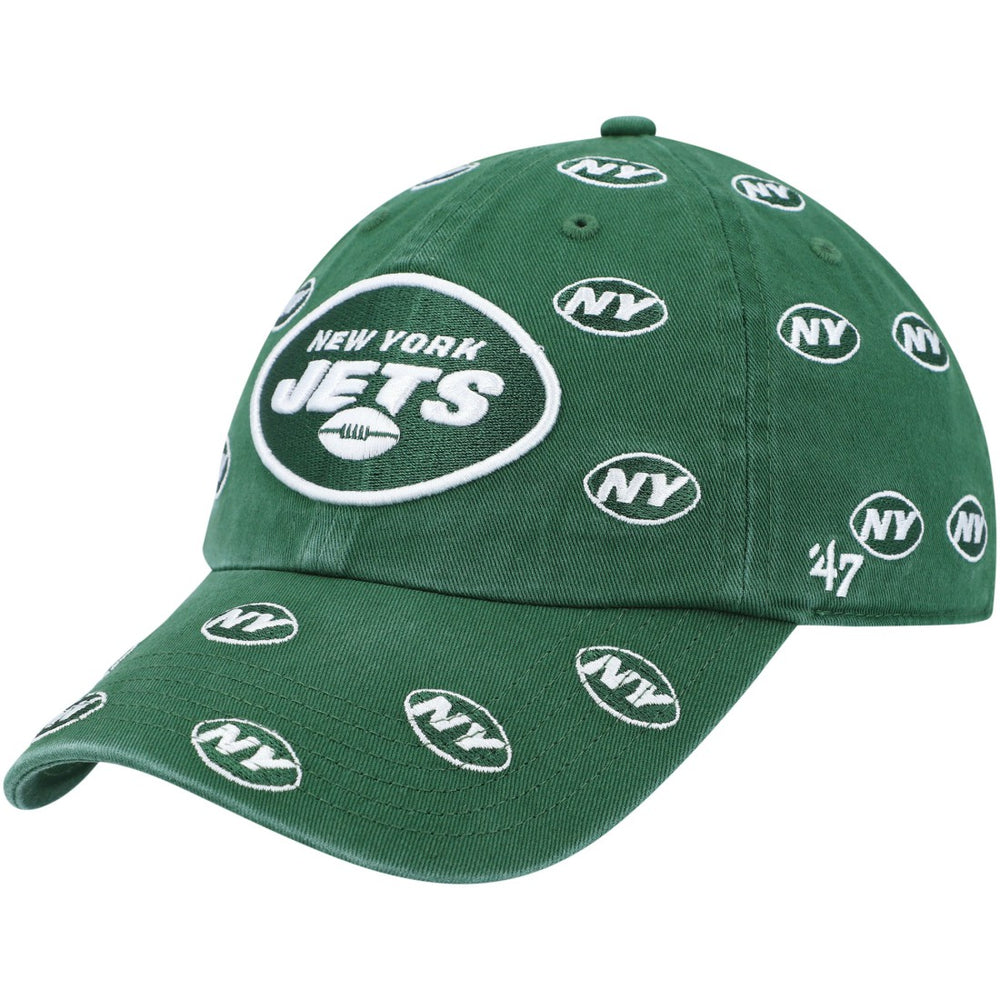 New York Jets 47 brand '47 Women's Confetti Clean Up Adjustable Hat
