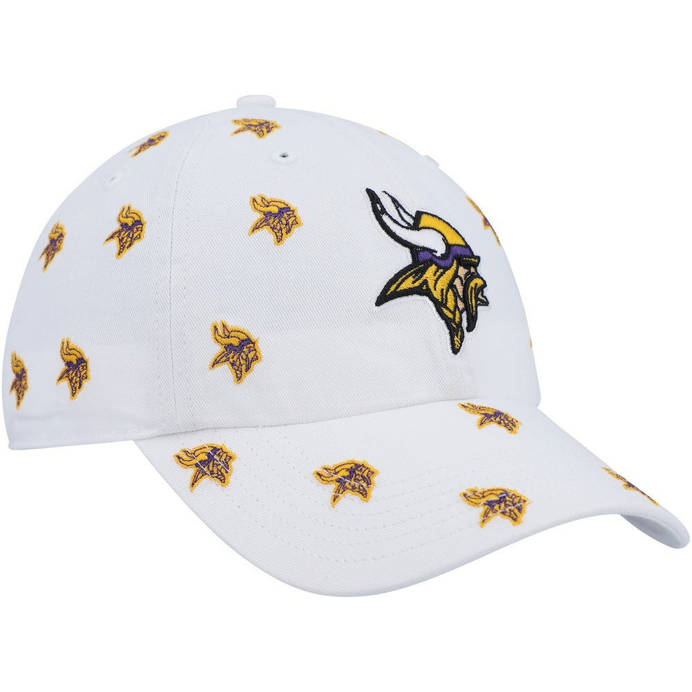 Minnesota Vikings 47 brand '47 Women's Confetti Clean Up Adjustable Hat
