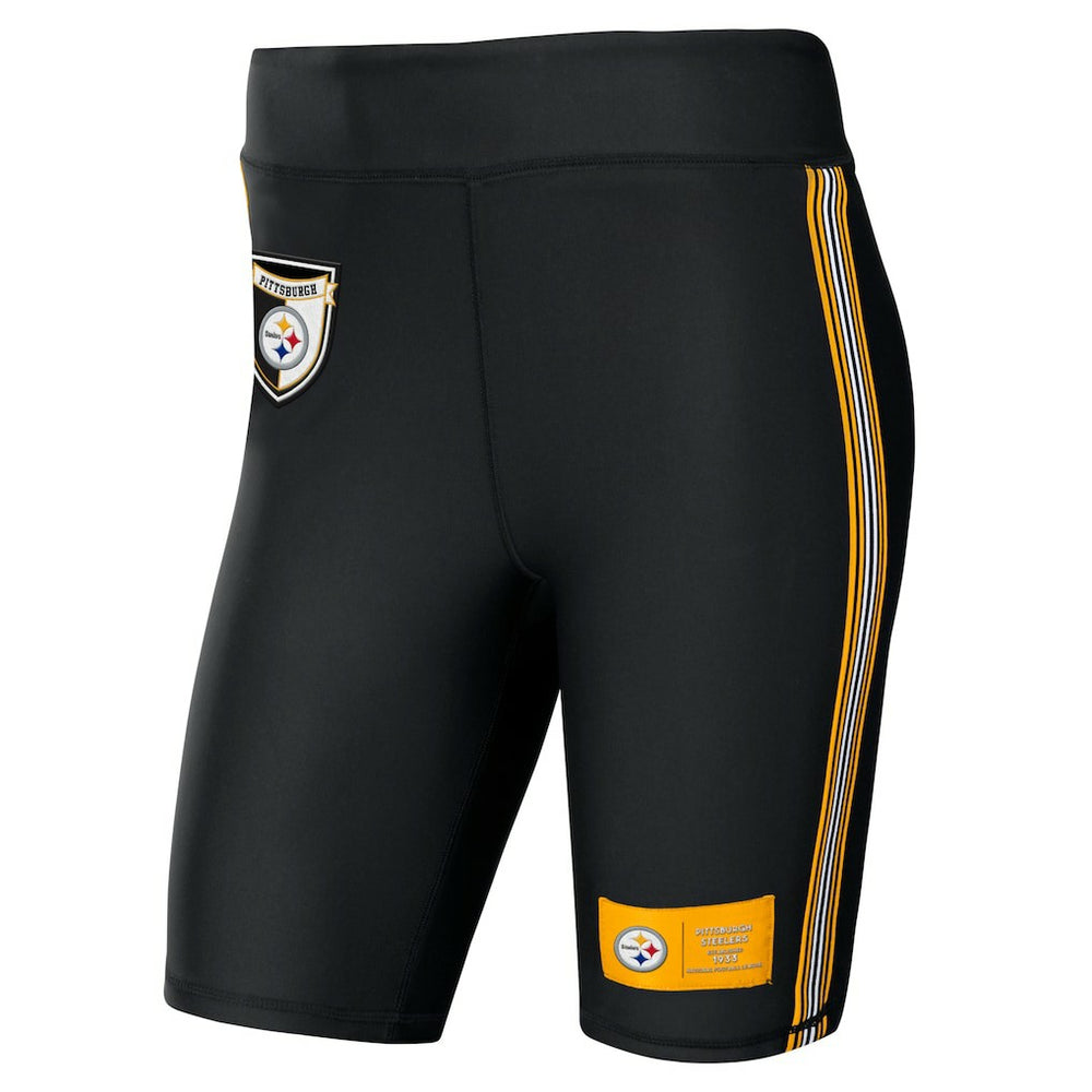 Pittsburgh Steelers  WEAR by Erin Andrews Women's Biker Shorts