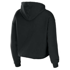 Miami Dolphins  WEAR by Erin Andrews Women's Cropped Sponge Fleece Pullover Hoodie