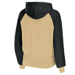 New Orleans Saints  WEAR by Erin Andrews Women's Colorblock Lightweight Full-Zip Hoodie